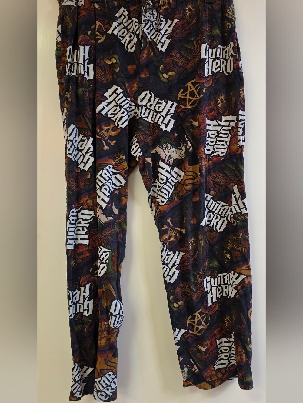 Guitar Hero Lounge Pajama Pants, Medium